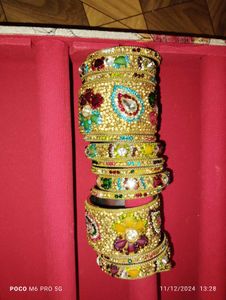 ✅ Bridal Bangals Hardly Used Due To Size Isue