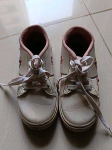 Toddler Girl's Shoes with Flowers
