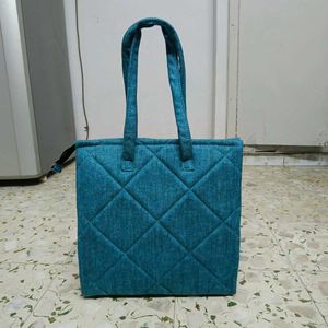 Teal Tote Bag