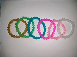 Trendy Beads Bracelet (Stack Of 5)
