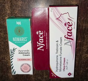 NOMARKS AYURVEDIC Antimarks n Nface A Complete Skin Care Cream