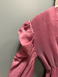 Dusty Rose Pleated Top
