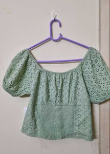 A Balloon Sleeved Top From Pantaloons