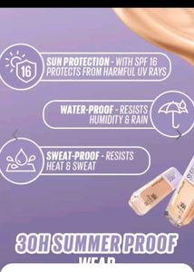 New Maybelline Super Stay Foundation 30 Hr sta