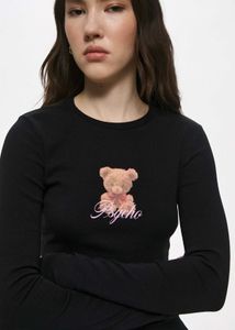 Cute Bear Graphic Top