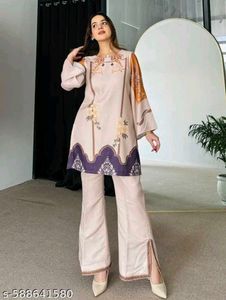 Elegant Floral Kurta Set