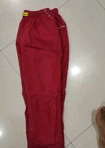 Red Casual Pants