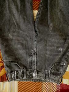 Black Straight Jeans