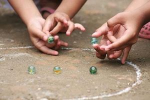 kancha , Glass Marble, (30 Marbles PACK)