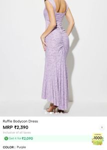 Ruffle Bodycon Dress