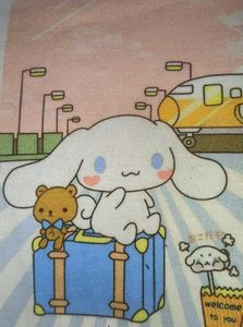 Cute Cinnamoroll in airport Tshirt CustomMade