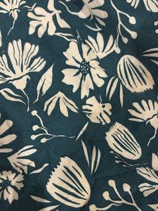 Floral Print Green Shorts