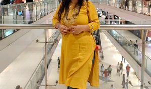 Elegant Yellow Embroidered Kurta