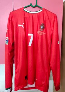 RONALDO #7 Portugal Embroidery Jersey