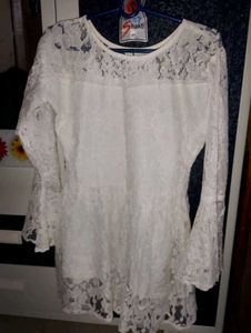 Lace Bell Sleeve Top