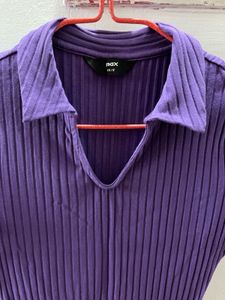 Purple Bodycon Dress