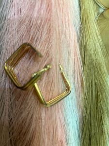 Gold Geometric Earrings