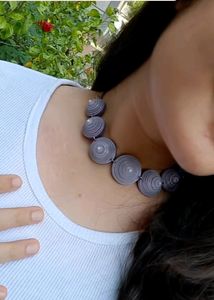 Lavender Handmade Choker