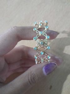 925 Silver 2 In 1 Ring Bracelet