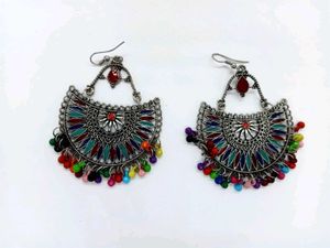 Boho Dangle Multicolor Earrings