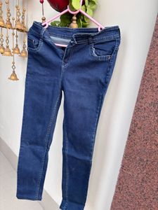 Dark Wash Denim Jeans