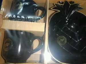 Cups And Serving Platter