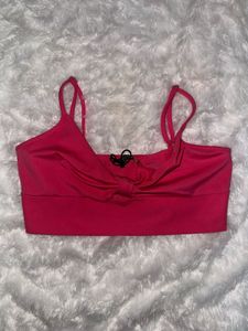 Pink Crop Top