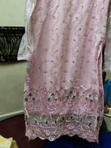 Elegant Pink Kurta Set