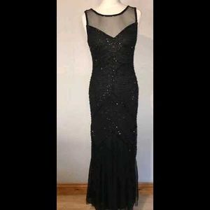 Elegant Black Cassino Gown