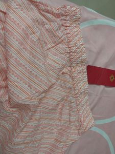 A wide leg pant to be paired with kurti(s)