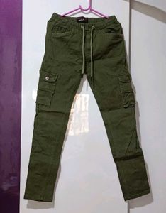 Olive Green Cargo Pants💚