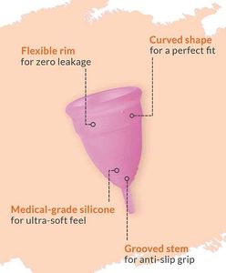 Sirona Pee Safe Menstrual Cup - Medium
