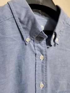 Blue Cotton Shirt