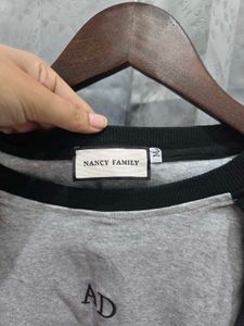 Crop Top with &#34;AD&#34;