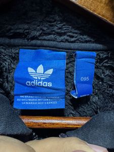 Adidas Originals Sherpa Fleece Lined Zipup Hoodie