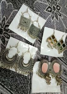Combo Set Oxide Earring