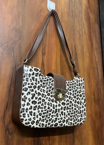 Chetah Print Shoulder Bag