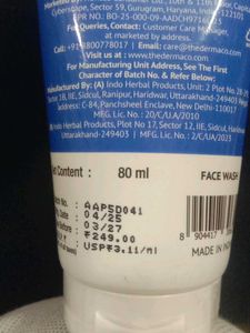 The Derma Co. Anti-Acne Face Wash - New