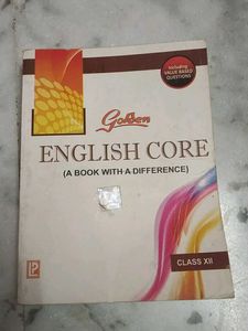 Golden English Core Class XII