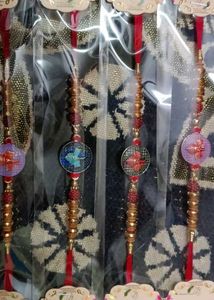 Elegant Rakhi Set Of 6 Pieces