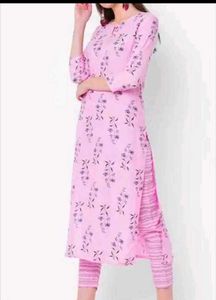 Floral Print Kurta Set