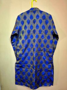 Sojanya Royal Blue &amp; Gold Designer Kurta
