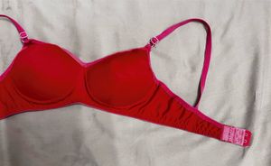 Red Push-Up Bra