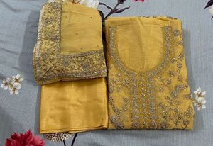 Heavy Embroidery Partywear Suit