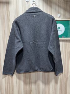 Nike Vintage Grey Zipup Fleece Jacket