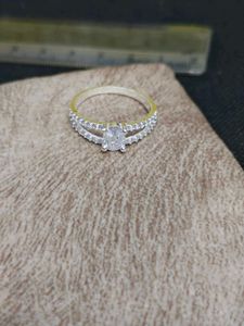 Pure Silver Ring Look Like Diamond