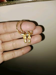Gold Silver Earrings