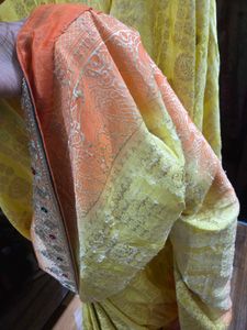 Elegant Yellow Saree