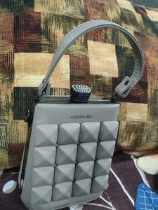 Embellie Studded Top Handle Bag