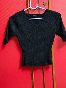 Shimmer Black Top